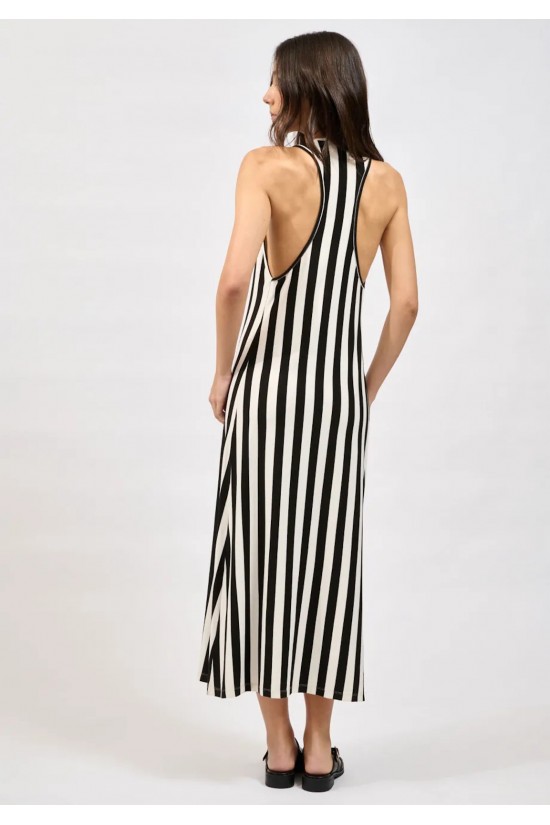 Γυναικείο ριγέ αμάνικο φόρεμα - Collectiva Noir Amy Dress Γυναικείο ριγέ αμάνικο φόρεμα - Collectiva Noir Amy Dress