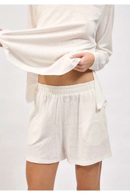 Γυναικείο σορτς - Collectiva Noir Raw Shorts Γυναικείο σορτς - Collectiva Noir Raw Shorts