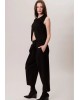 Γυναικείο μαύρο κρουαζέ παντελόνι - Kassandra Pants Collectiva Noir CND2WB24PNT Γυναικείο μαύρο κρουαζέ παντελόνι - Kassandra Pants Collectiva Noir CND2WB24PNT