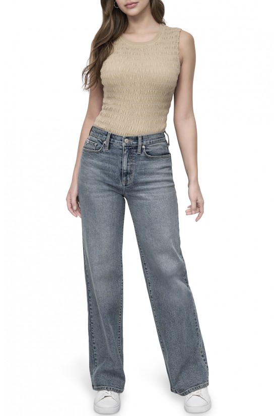 Γυναικείο ίσιο τζιν παντελόνι - DKNY DJ5M4076 CXJ