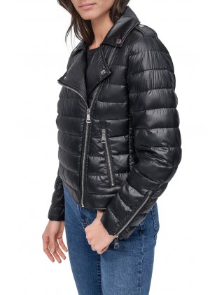 Γυναικείο μαύρο puffer jacket - DKNY DJ4J6018