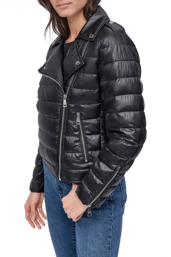 Γυναικείο μαύρο puffer jacket - DKNY DJ4J6018