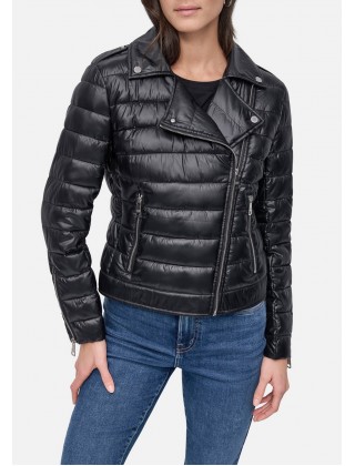 Γυναικείο μαύρο puffer jacket - DKNY DJ4J6018