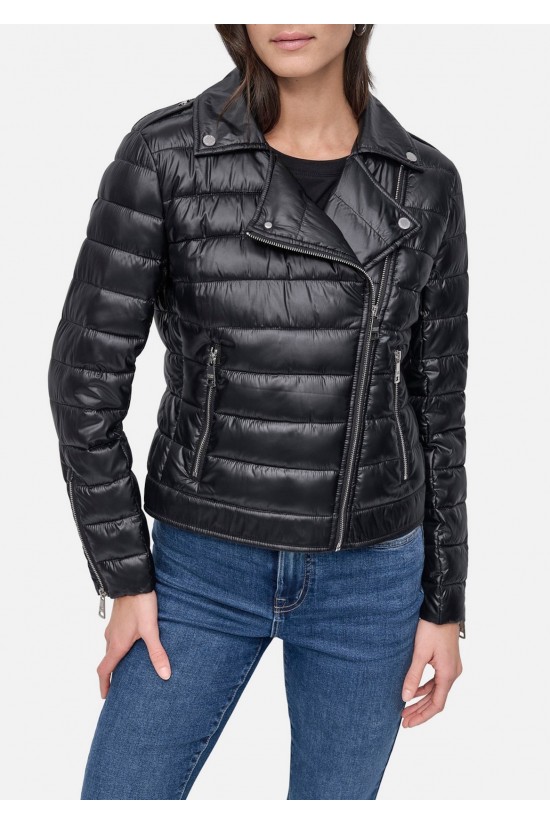 Γυναικείο μαύρο puffer jacket - DKNY DJ4J6018