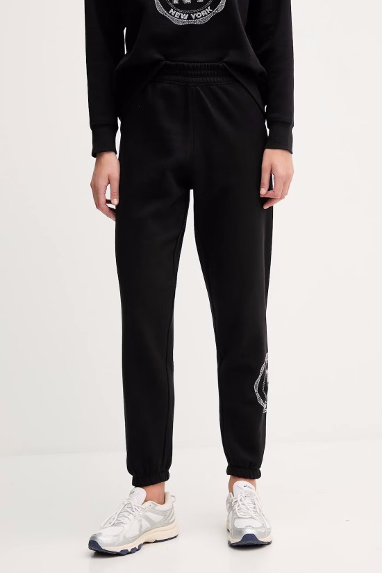 Γυναικείο μαύρο παντελόνι φόρμας - DKNY DP5P3667 Γυναικείο μαύρο παντελόνι φόρμας - DKNY DP5P3667