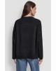 Γυναικείο μαύρο πουλόβερ με λογότυπο - DKNY DJ4RO362 Γυναικείο μαύρο πουλόβερ με λογότυπο - DKNY DJ4RO362