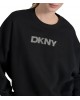 Γυναικείο μαύρο φούτερ - DKNY DP5T1370