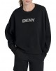 Γυναικείο μαύρο φούτερ - DKNY DP5T1370