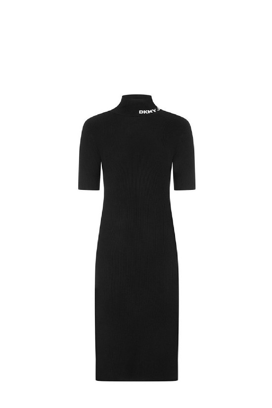 Γυναικείο μαύρο φόρεμα - DKNY DJ5RO751 Γυναικείο μαύρο φόρεμα - DKNY DJ5RO751