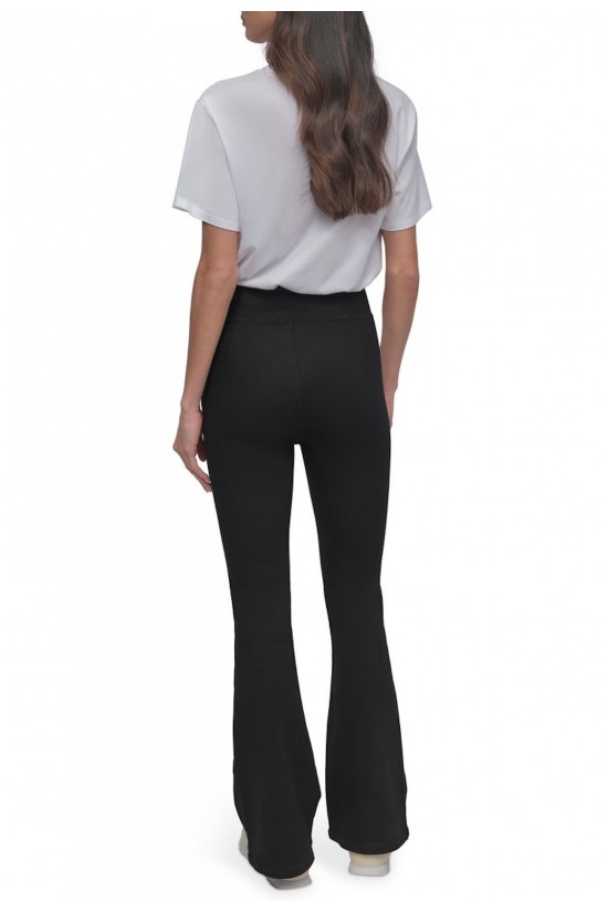Γυναικείο μαύρο ψηλόμεσο τζιν καμπάνα - DKNY DJ4M4022