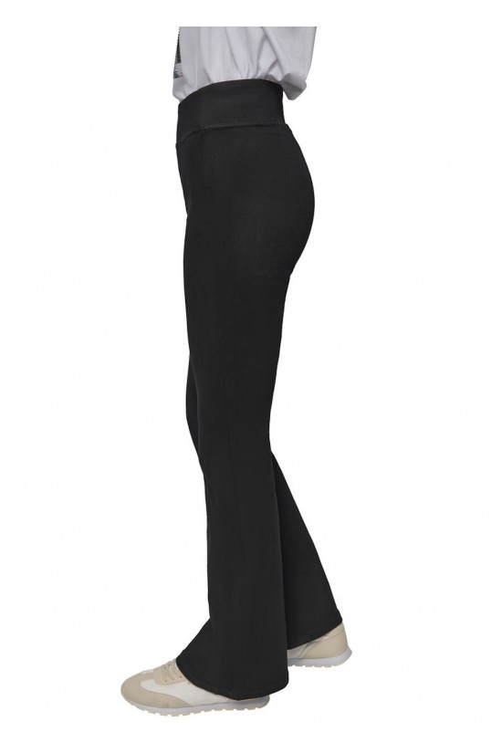 Γυναικείο μαύρο ψηλόμεσο τζιν καμπάνα - DKNY DJ4M4022