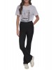 Γυναικείο μαύρο ψηλόμεσο τζιν καμπάνα - DKNY DJ4M4022