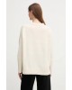 Γυναικείο μπεζ πουλόβερ με λογότυπο - DKNY DJ4RO362 Γυναικείο μπεζ πουλόβερ με λογότυπο - DKNY DJ4RO362