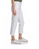 Γυναικείο λευκό κάπρι τζιν παντελόνι - DKNY E0RL2630