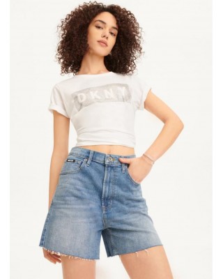 Γυναικείο ψηλόμεσο σορτς - DKNY E2RL0779 Γυναικείο ψηλόμεσο σορτς - DKNY E2RL0779