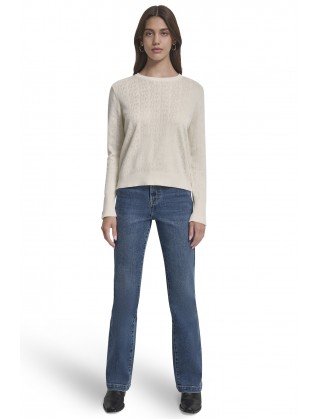 Γυναικείο μπεζ χρυσό πουλόβερ - DKNY DJ5RO877