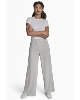 Γυναικείο γκρι παντελόνι φόρμας με παγιέτα - DKNY DJ6P3115