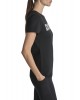 Γυναικεία μαύρη κοντομάνικη μπλούζα - DKNY DP5T9923
