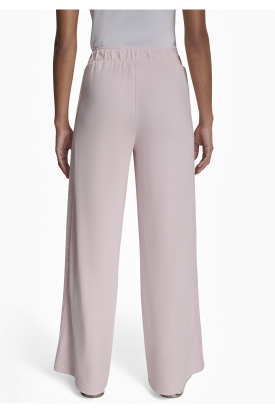 Γυναικείο ροζ παντελόνι φόρμας με παγιέτα - DKNY DJ6P3115