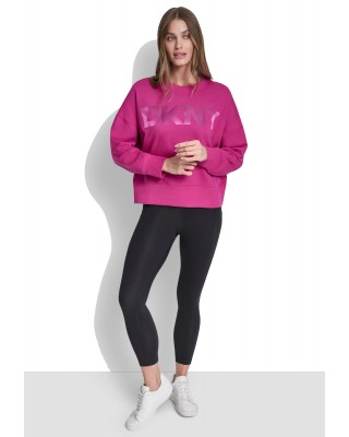 Γυναικείο φούξια oversized φούτερ - DKNY DP6T1561