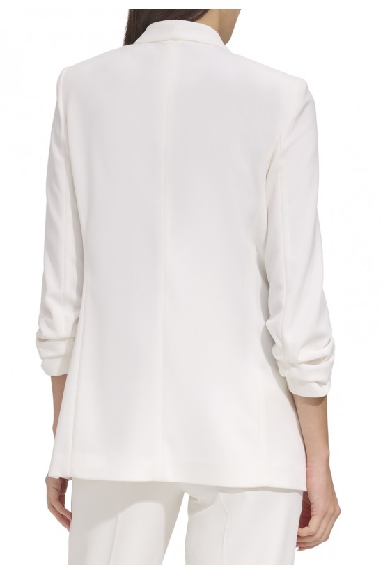 Γυναικείο ivory σακάκι με 3/4 μανίκι - DKNY P9RCAAWI