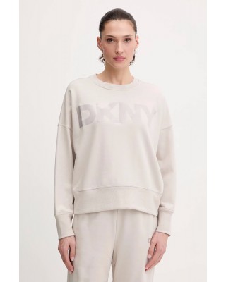 Γυναικείο εκρού oversized φούτερ - DKNY DP6T1561 Γυναικείο εκρού oversized φούτερ - DKNY DP6T1561