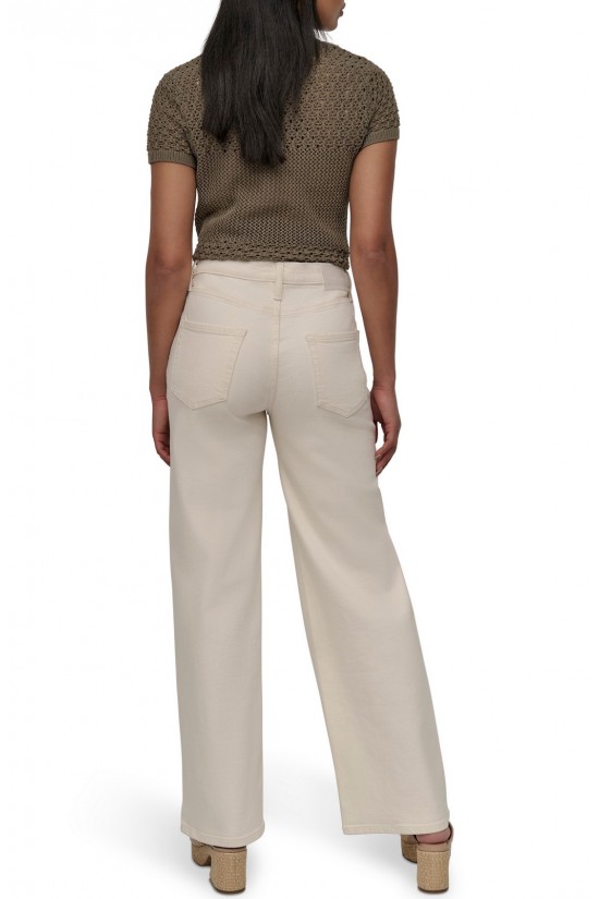 Γυναικείο ίσιο εκρού τζιν παντελόνι - DKNY DJ5M4076