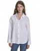 Γυναικείο λευκό μεσάτο πουκάμισο - DKNY DJ6W2171
