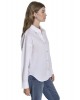 Γυναικείο λευκό μεσάτο πουκάμισο - DKNY DJ6W2171