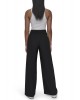 Γυναικείο μαύρο παντελόνι φόρμας wide leg - DKNY DP5P3686