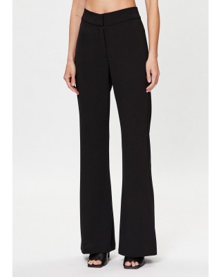 Γυναικείο μαύρο ψηλόμεσο flare παντελόνι - DKNY P2RKAO19