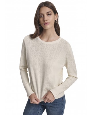 Γυναικείο μπεζ χρυσό πουλόβερ - DKNY DJ5RO877