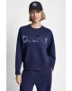 Γυναικείο μπλε oversized φούτερ - DKNY DP6T1561
