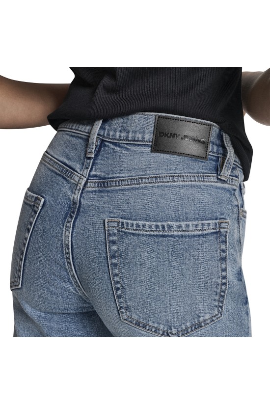 Γυναικείο ίσιο κοντό τζιν παντελόνι - DKNY DJ6C4207
