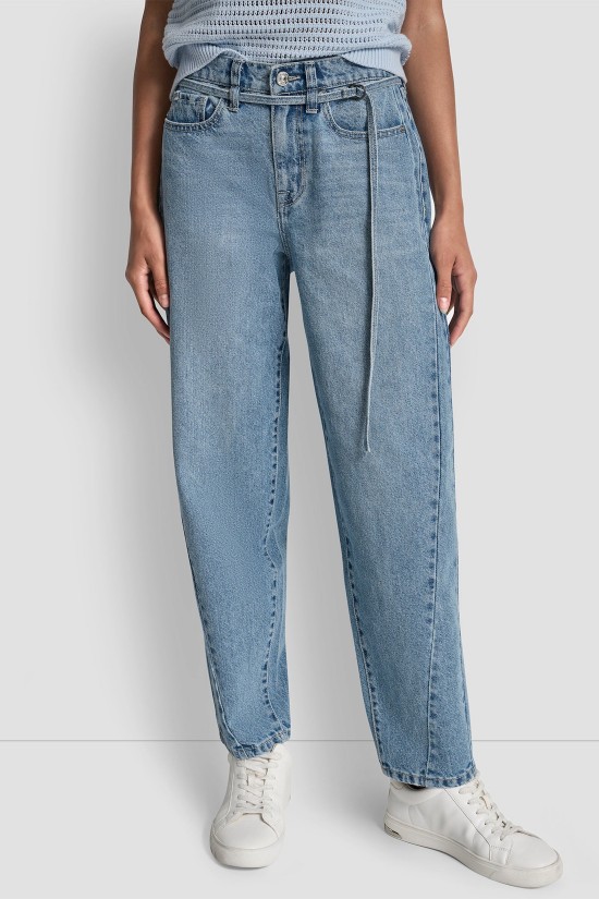 Γυναικείο τζιν παντελόνι barrel - DKNY DJ5B4149