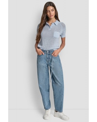 Γυναικείο τζιν παντελόνι barrel - DKNY DJ5B4149