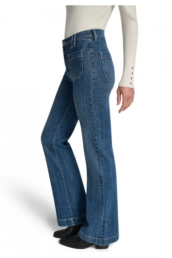 Γυναικείο τζιν παντελόνι relaxed flare - DKNY DJ6G4185