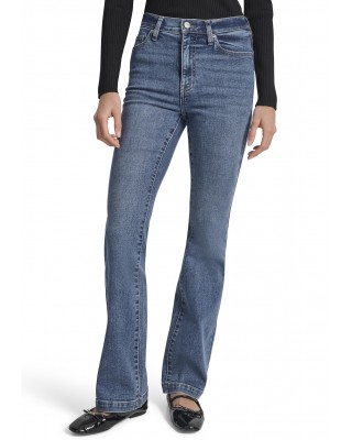 Γυναικείο ψηλόμεσο flare τζιν παντελόνι - DKNY DJ5M4005 F3J