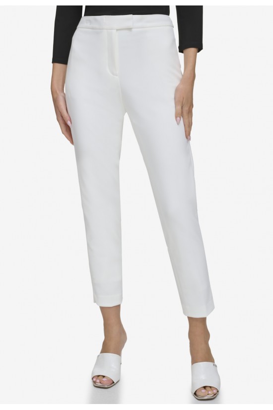 Γυναικείο ivory παντελόνι - DKNY P9RKSDMT