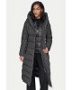Γυναικείο μακρύ ψαροκόκαλο puffer μπουφάν - DKNY DLEMPV01