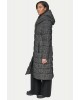 Γυναικείο μακρύ ψαροκόκαλο puffer μπουφάν - DKNY DLEMPV01