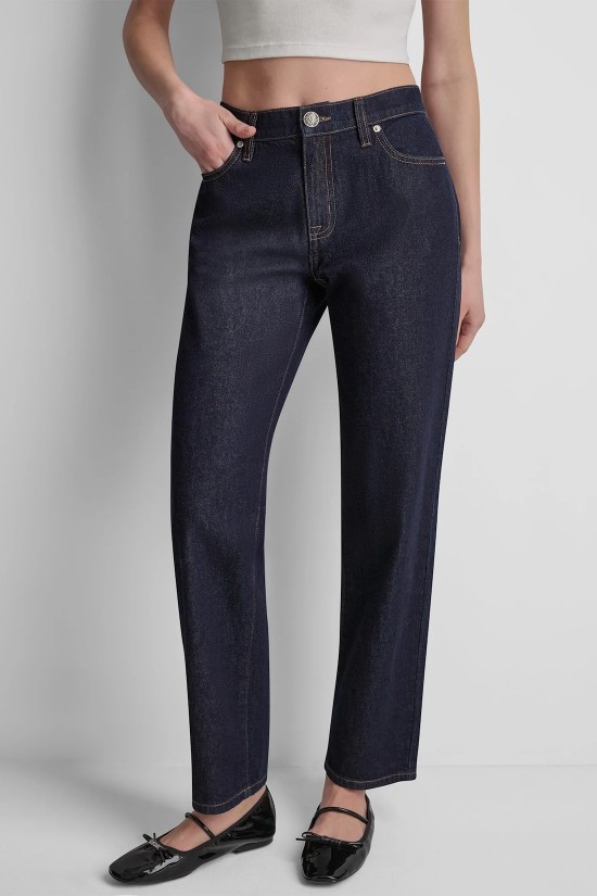 Γυναικείο σκούρο τζιν παντελόνι - DKNY DJ6G4249 O09