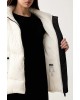 Γυναικείο εκρού καπιτονέ μπουφάν - DKNY DP6J9623 Γυναικείο εκρού καπιτονέ μπουφάν - DKNY DP6J9623