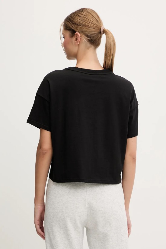 Γυναικείο μαύρο cropped top - DKNY DP6T1662 Γυναικείο μαύρο cropped top - DKNY DP6T1662
