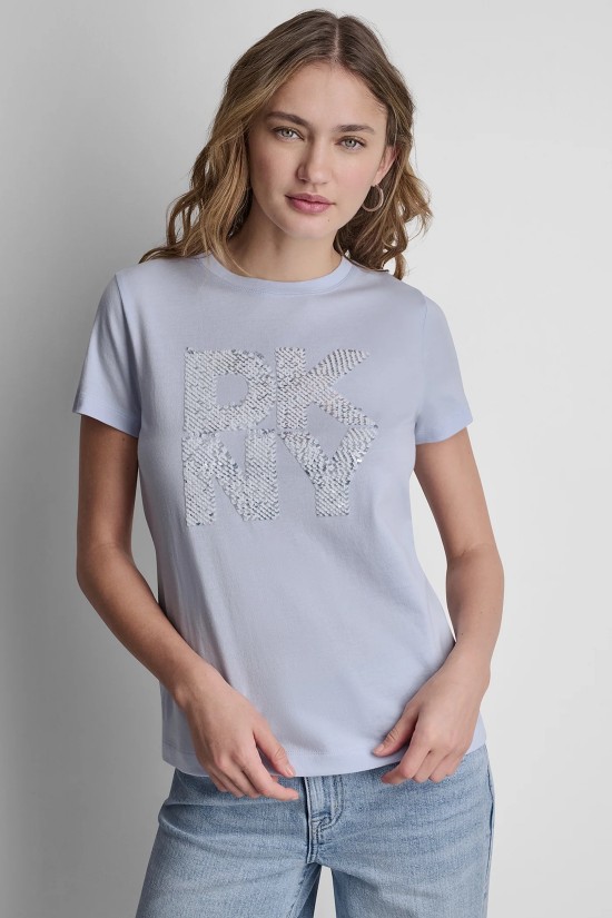 Γυναικεία κοντομάνικη μπλούζα - DKNY DJ6T1798