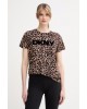 Γυναικεία λεοπάρ κοντομάνικη μπλούζα - DKNY DP6Τ1756 Γυναικεία λεοπάρ κοντομάνικη μπλούζα - DKNY DP6Τ1756