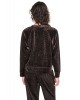 Γυναικείο βελουτέ φούτερ animal print - DKNY DP6T1909 Γυναικείο βελουτέ φούτερ animal print - DKNY DP6T1909