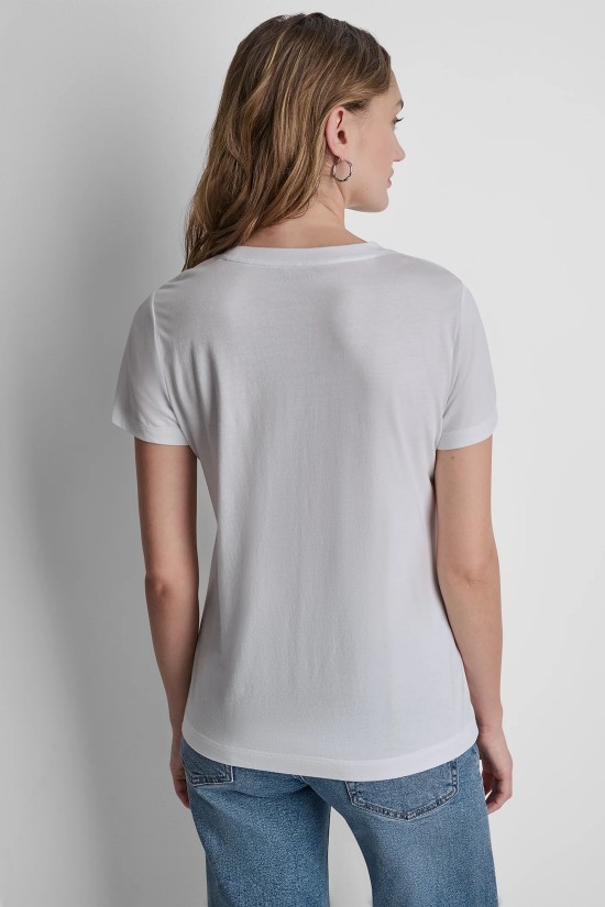 Γυναικεία κοντομάνικη μπλούζα - DKNY DJ6T1798