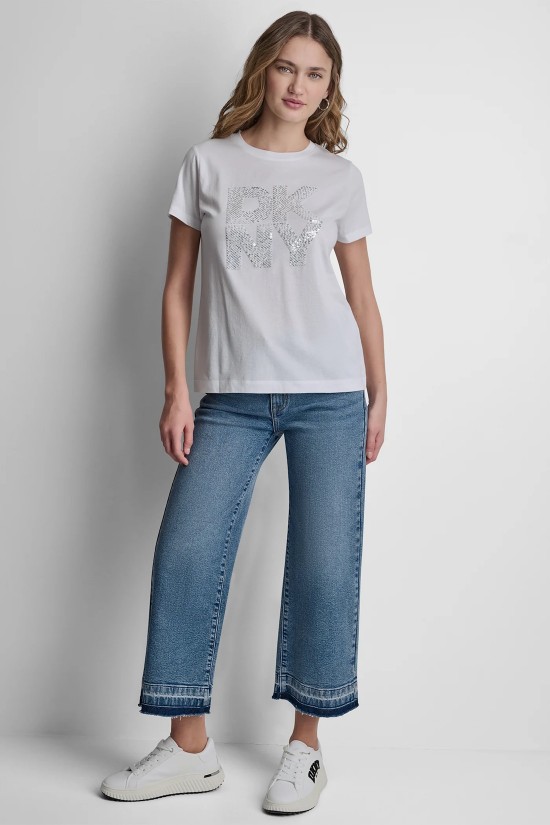 Γυναικεία κοντομάνικη μπλούζα - DKNY DJ6T1798