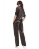 Γυναικείο βελουτέ πανταλόνι φόρμας animal print - DKNY DP6P3985 Γυναικείο βελουτέ πανταλόνι φόρμας animal print - DKNY DP6P3985